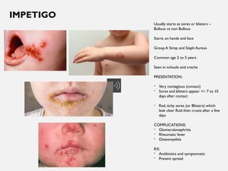 Bullous Face Comprehensive Overview of Child Health and Developmental Care | PPTX