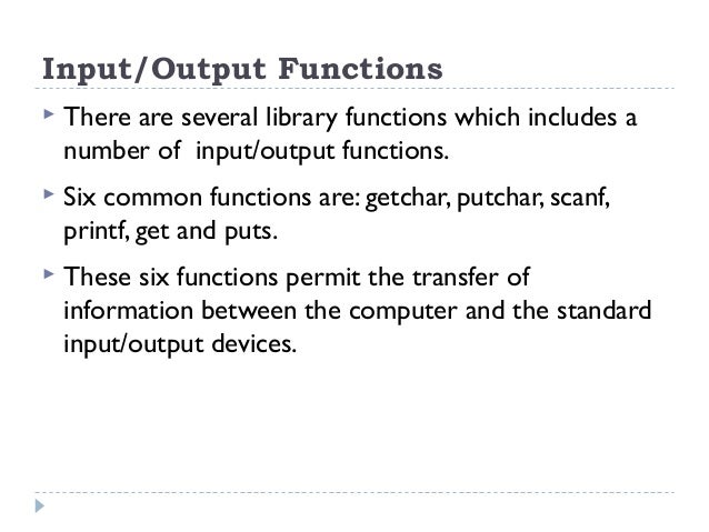 Lecture 8- Data Input and Output