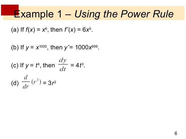 lecture 8 derivative rules derivation rules