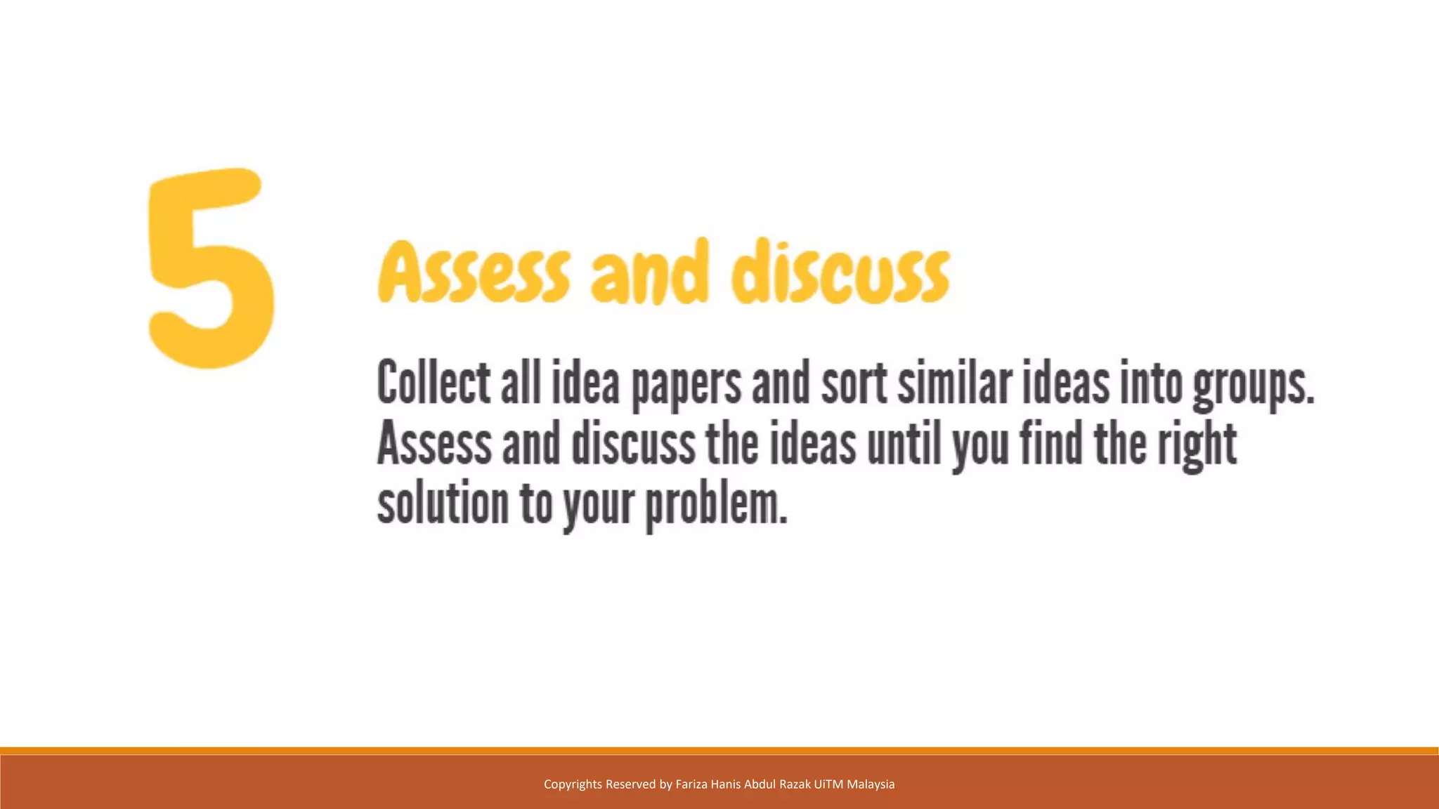 Copyrights Reserved by Fariza Hanis Abdul Razak UiTM Malaysia
 