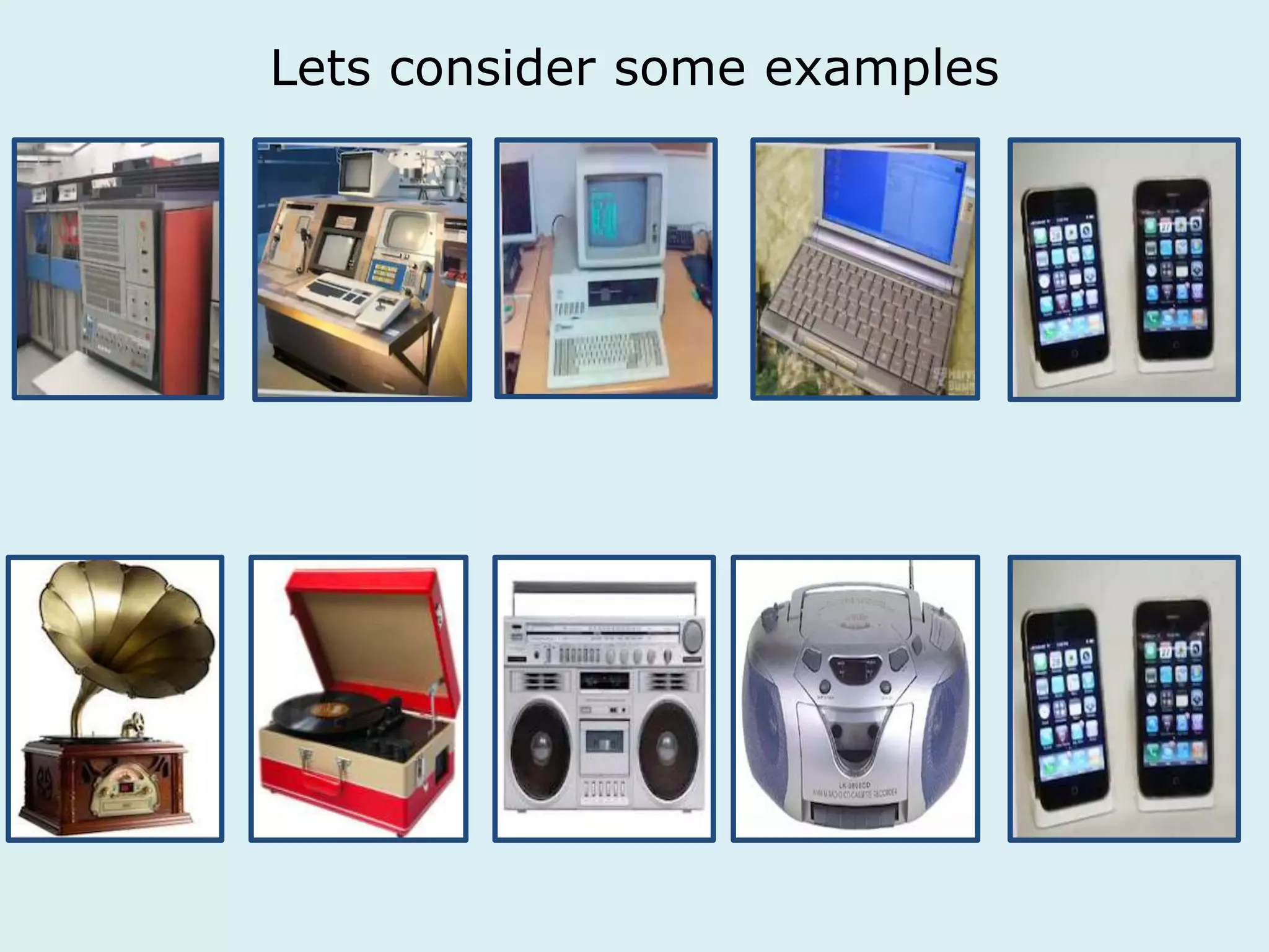 Lets consider some examples 
 