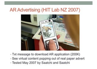 Lecture 8 Introduction to Augmented Reality | PDF