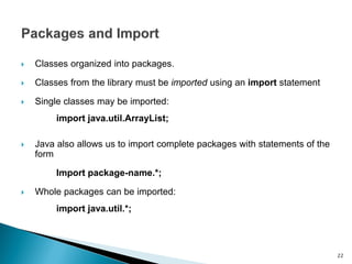 Lecture 8 Library classes | PDF | Programming Languages | Computing