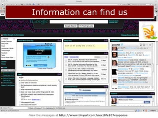 Who is the architect?Text your message to 0416906973 or visit http://tinyurl.com/nextlife107  