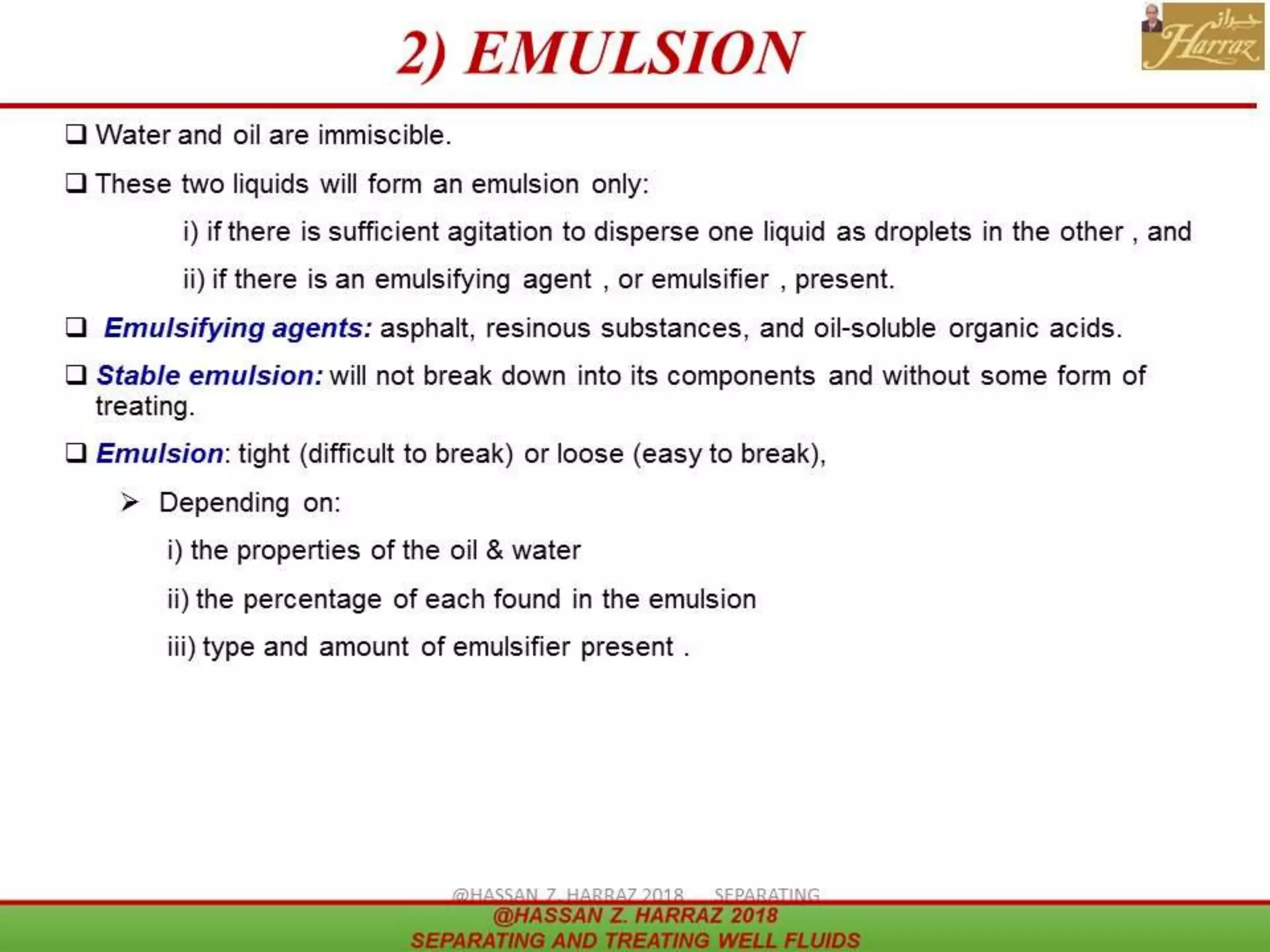 2) EMULSION
 