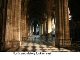 North ambulatory looking east
 