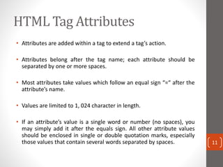 Introduction to HTML Communication Skills | PPT