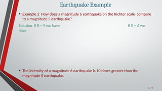 Lecture8 if Logarithms Functions. Examples of Logs | PPTX