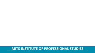 MITS INSTITUTE OF PROFESSIONAL STUDIES21-07-2020 16
 