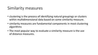 Machine Learning Lectures -- Clustering (1) | PDF