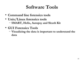 Helix Linux Lecture 8 comp forensics 03 10-18 file system | PPT