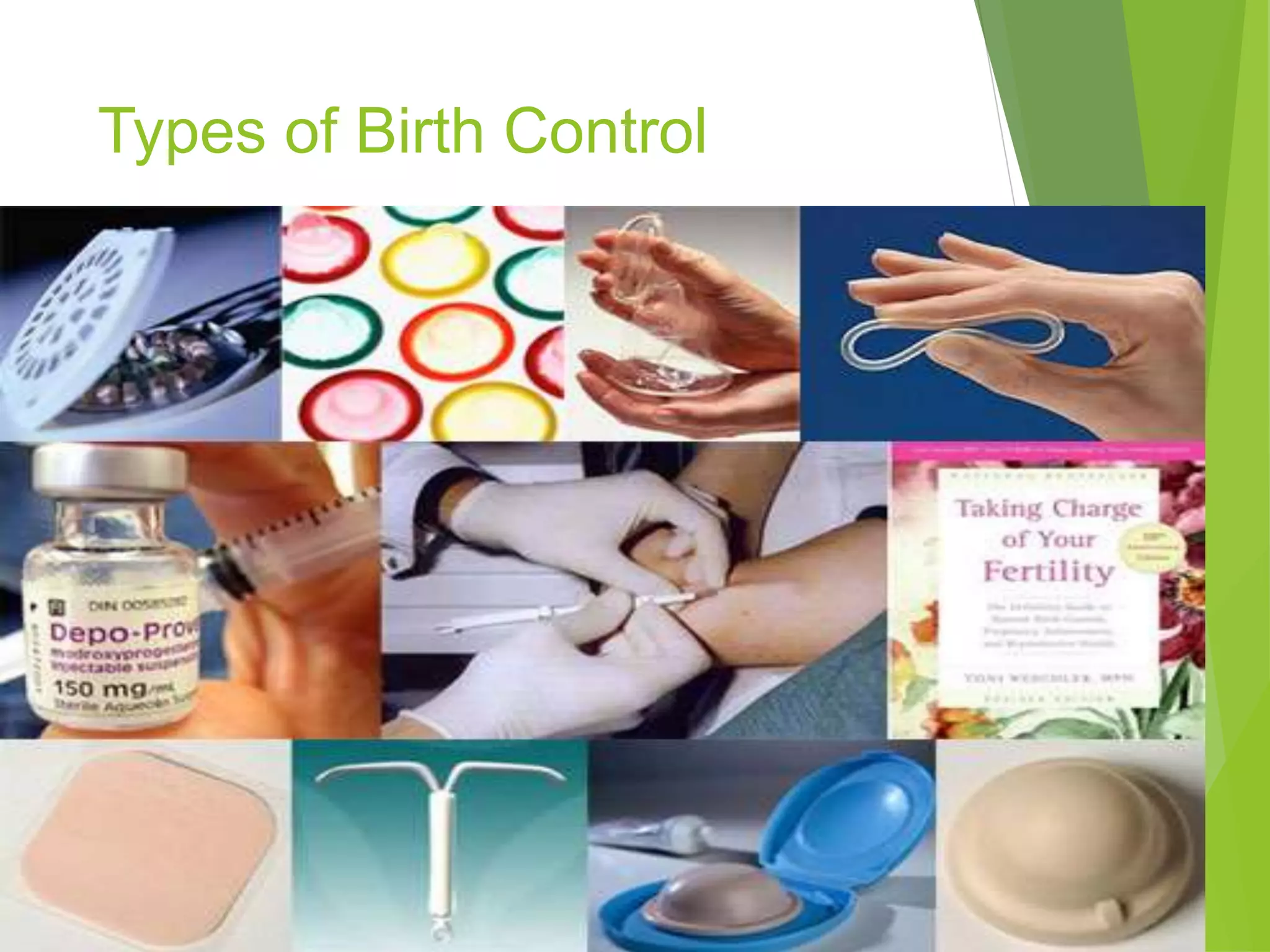Types of Birth Control
 