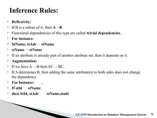 Lecture 8 Dependencies & Normalization - Copy.pptx