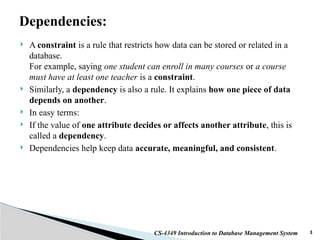 Lecture 8 Dependencies & Normalization - Copy.pptx