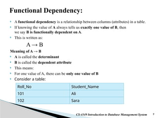 Lecture 8 Dependencies & Normalization - Copy.pptx
