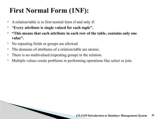 Lecture 8 Dependencies Normalization - Copy (1).pptx