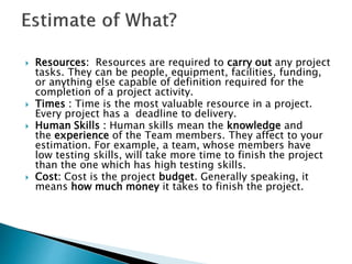 Basic Software Effort Estimation | PPTX