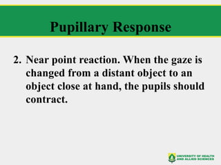 LECTURE 8 Eye Assessment.pdf Assessing the eye | PDF