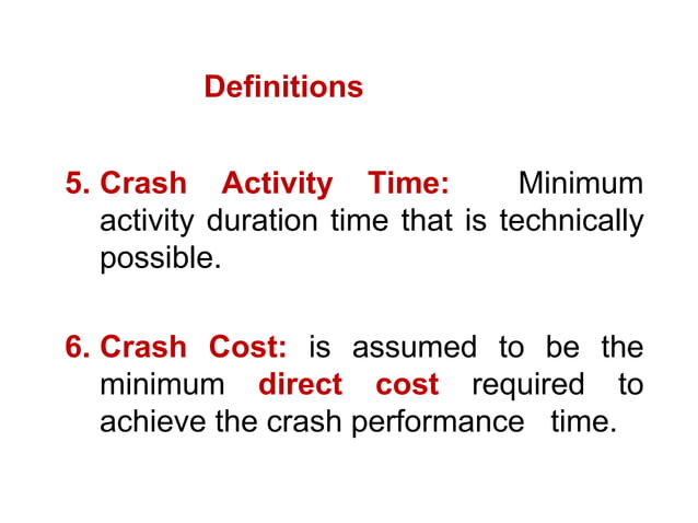 Time Cost Trade Off time-cost-trade-off