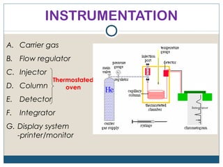 Gas Chromatography Instrumentation Diagram