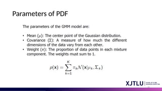 21
Parameters of PDF
 