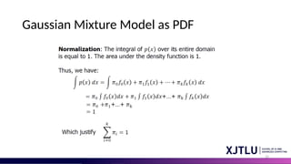 25
Gaussian Mixture Model as PDF
 