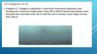 ILS system in Airport design and Airport planning | PPTX