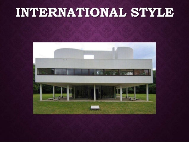 Lecture8 International Style