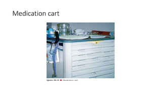 Medication cart
 