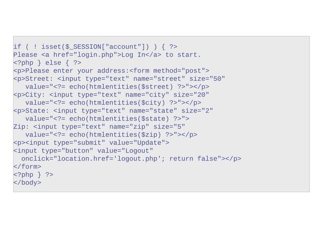 Lecture8 php page control by okello erick | PPT
