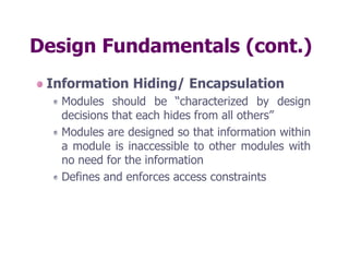 Lecture # 8 software design and architecture (SDA).ppt