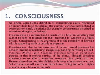 LECTURE 8 STATES OF CONSCIOUSNESS.ppt