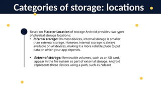 Lecture 8: Android Types of Storage.pptx