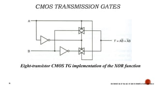 Comprehensive Study of Transistor Equivalency and CMOS Logic Gates in ...