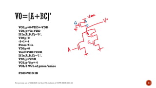 Comprehensive Study of Transistor Equivalency and CMOS Logic Gates in ...