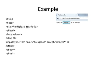 HTML Forms | PPT