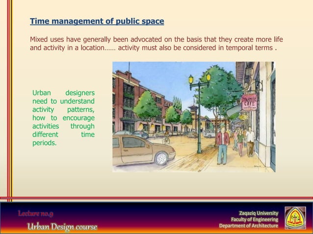 Urban Design - temporal dimension | PPTX