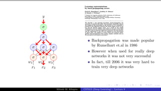 Deep learning networks | PDF
