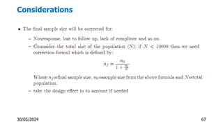 Statistical estimation and sample size determination | PDF