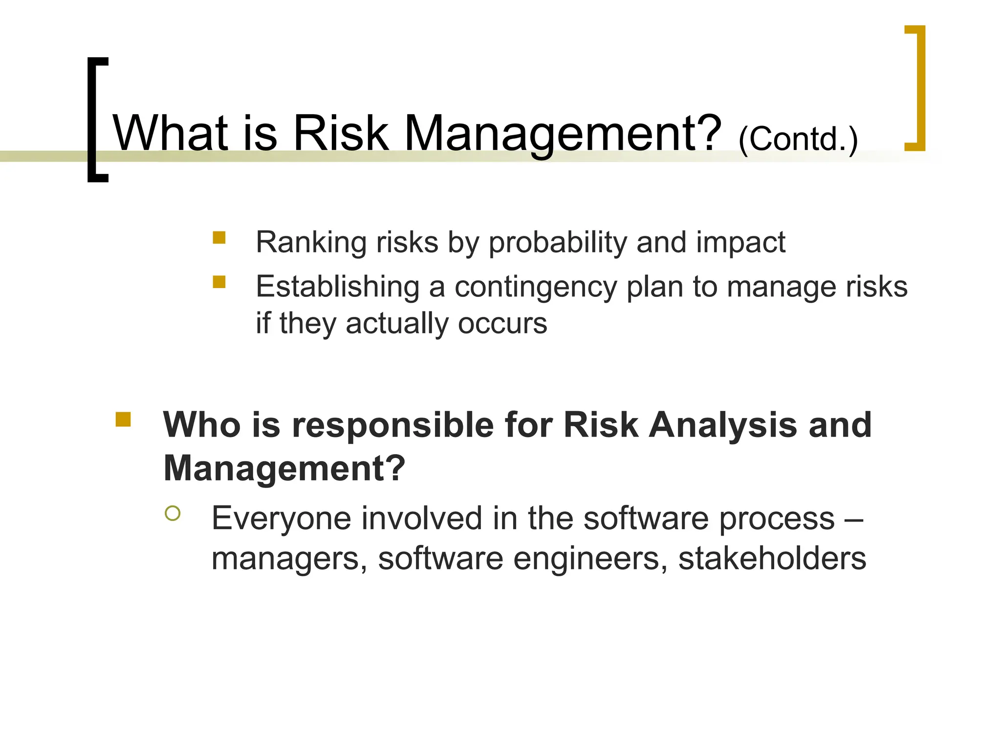 Risk Management What is Risk Management Risk Management Strategies ...