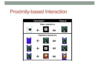 Proximity-based Interaction
 