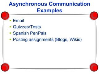 Lecture 9  - Communication