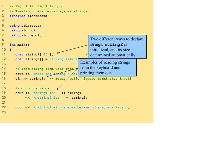 Lecture#9 Arrays in c++