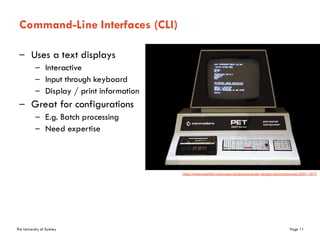 Lecture+9+-+Interfaces in human computer interface design | PDF
