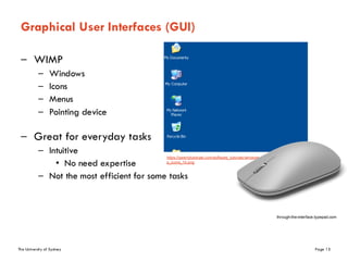 Lecture+9+-+Interfaces in human computer interface design | PDF