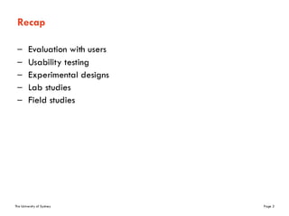 Lecture+9+-+Interfaces in human computer interface design | PDF
