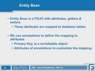 Lecture 9 - Java Persistence, JPA 2 | PDF