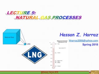 Hassan Z. Harraz
hharraz2006@yahoo.com
Spring 2018
Natural Gas
LNG
@Hassan Harraz 2018
 