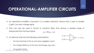 Operational Amplifier Modeling Lecture_9a Modeling Electrical Systems.pptx