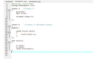 Understanding Friend Classes in Object Oriented Programming (OOP) for ...